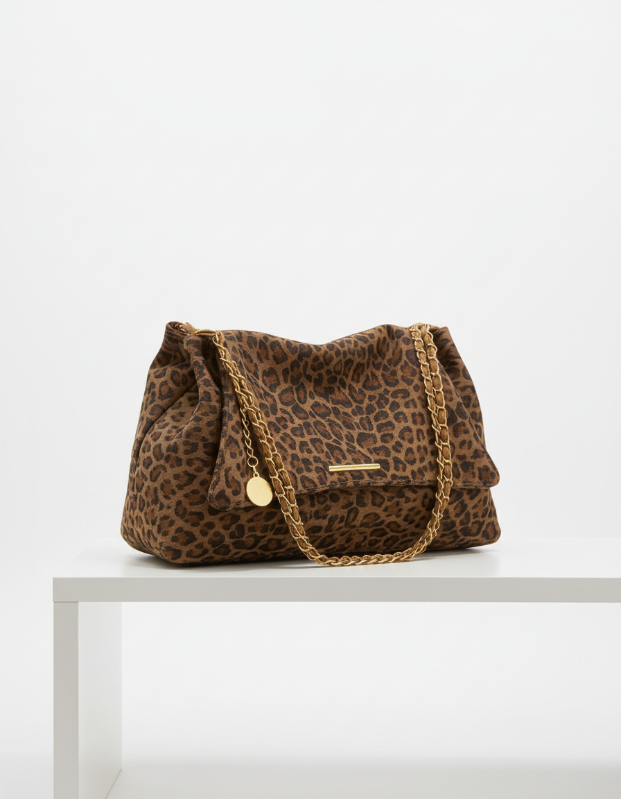 Mala Shoulder Fashion com Corrente